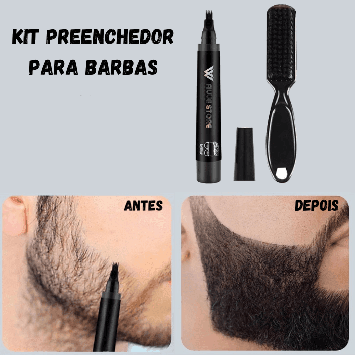 Kit Preenchedor de Barbas - OutletNomad