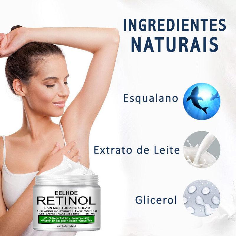 Creme Clareador de Axilas e Virilhas RETINOL - OutletNomad