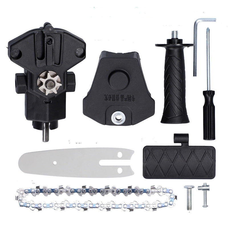 Kit Adaptador de Motosserra para Furadeira e Parafusadeira Elétrica Drill Chainsaw 6 Pol - OutletNomad