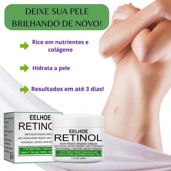 Creme Clareador de Axilas e Virilhas RETINOL - OutletNomad