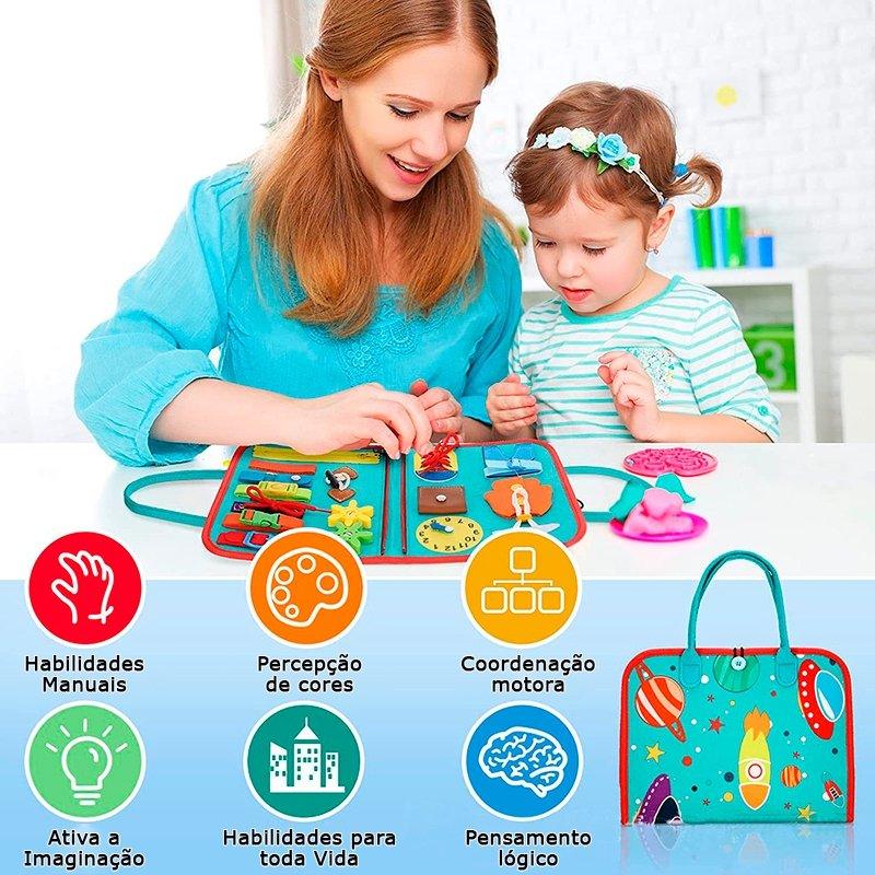 Maleta Educativa Sensorial Montessori - OutletNomad